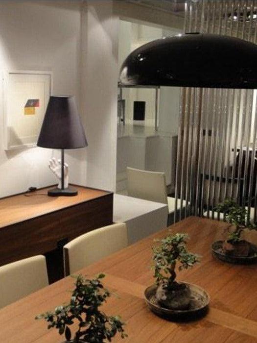 Pangen Modern Glossy Aluminum Dome Pendant Light 60cm Polycarbonate Diffuser Ceiling Fixture