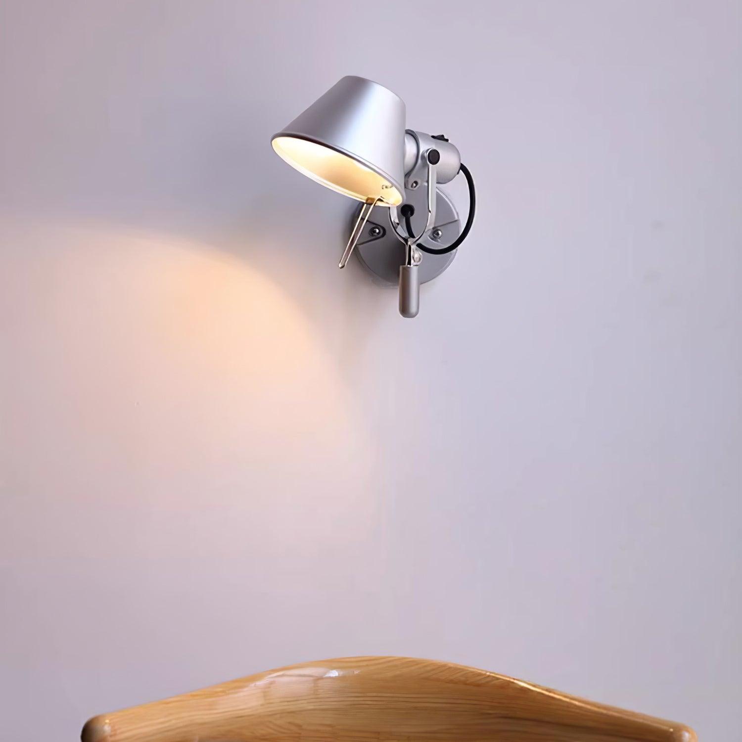 Parete Modern Adjustable Aluminum Wall Sconce Industrial Cone Shade Lighting for Office and Living Room