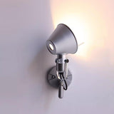 Parete Modern Adjustable Aluminum Wall Sconce Industrial Cone Shade Lighting for Office and Living Room