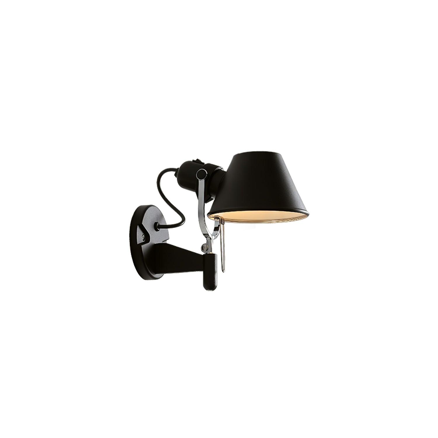 Parete Modern Adjustable Aluminum Wall Sconce Industrial Cone Shade Lighting for Office and Living Room