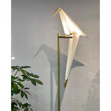 Modern Origami Bird LED Table Lamp Creative Paper Crane Nightstand Light