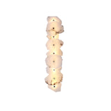Petra Modern Alabaster Wall Sconce Gold LED Interior Light for Living Room and Bedroom