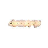 Petra Modern Alabaster Wall Sconce Gold LED Interior Light for Living Room and Bedroom