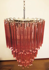 pink-murano-glass-triedri-prism-chandelier-luxury-pendant-light-fixture