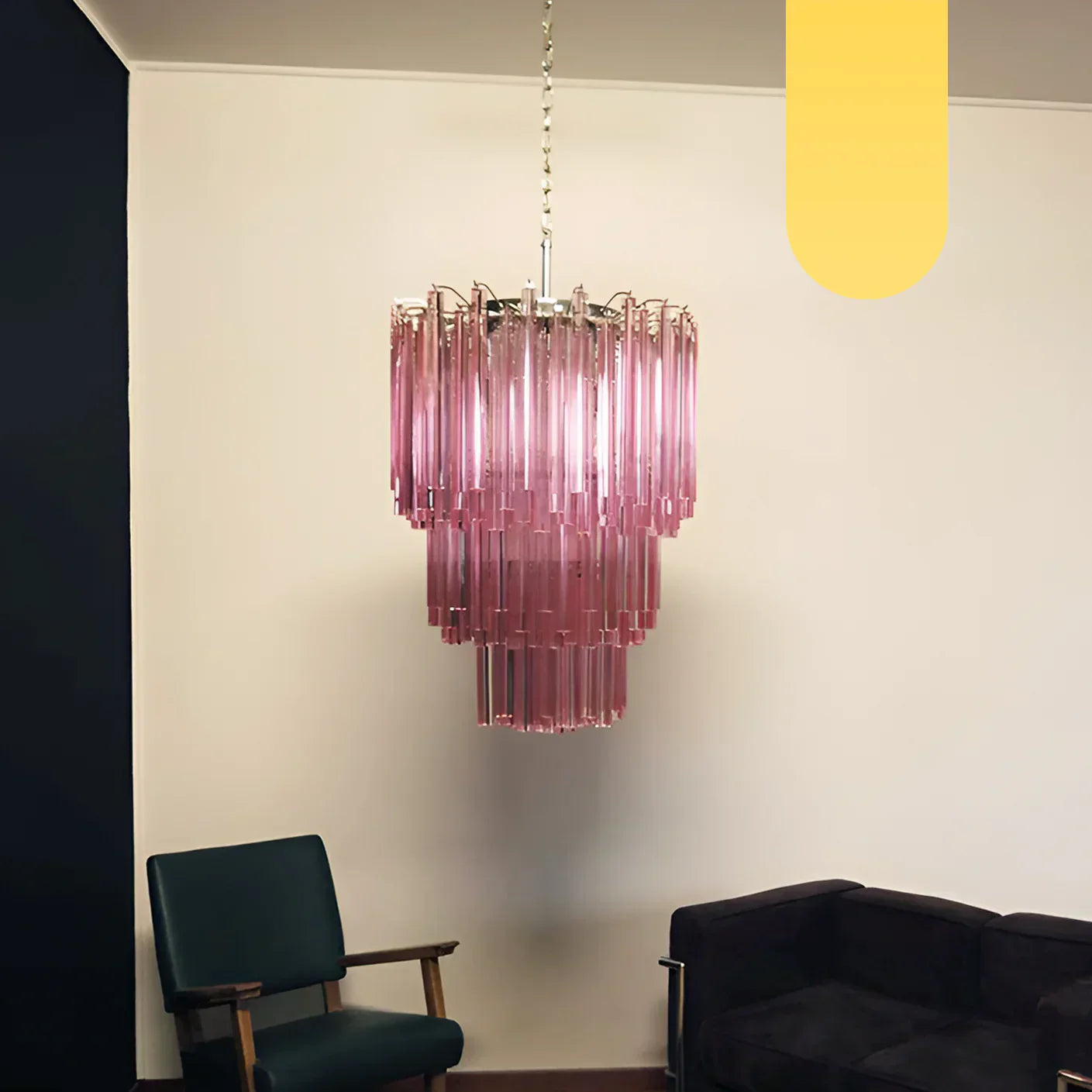 pink-murano-glass-triedri-prism-chandelier-luxury-pendant-light-fixture