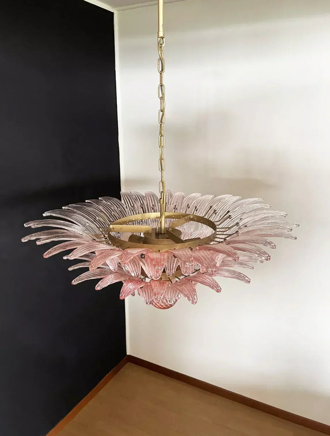 pink-murano-palmette-glass-chandelier-handmade-mouth-blown-pendant-light-for-dining-room