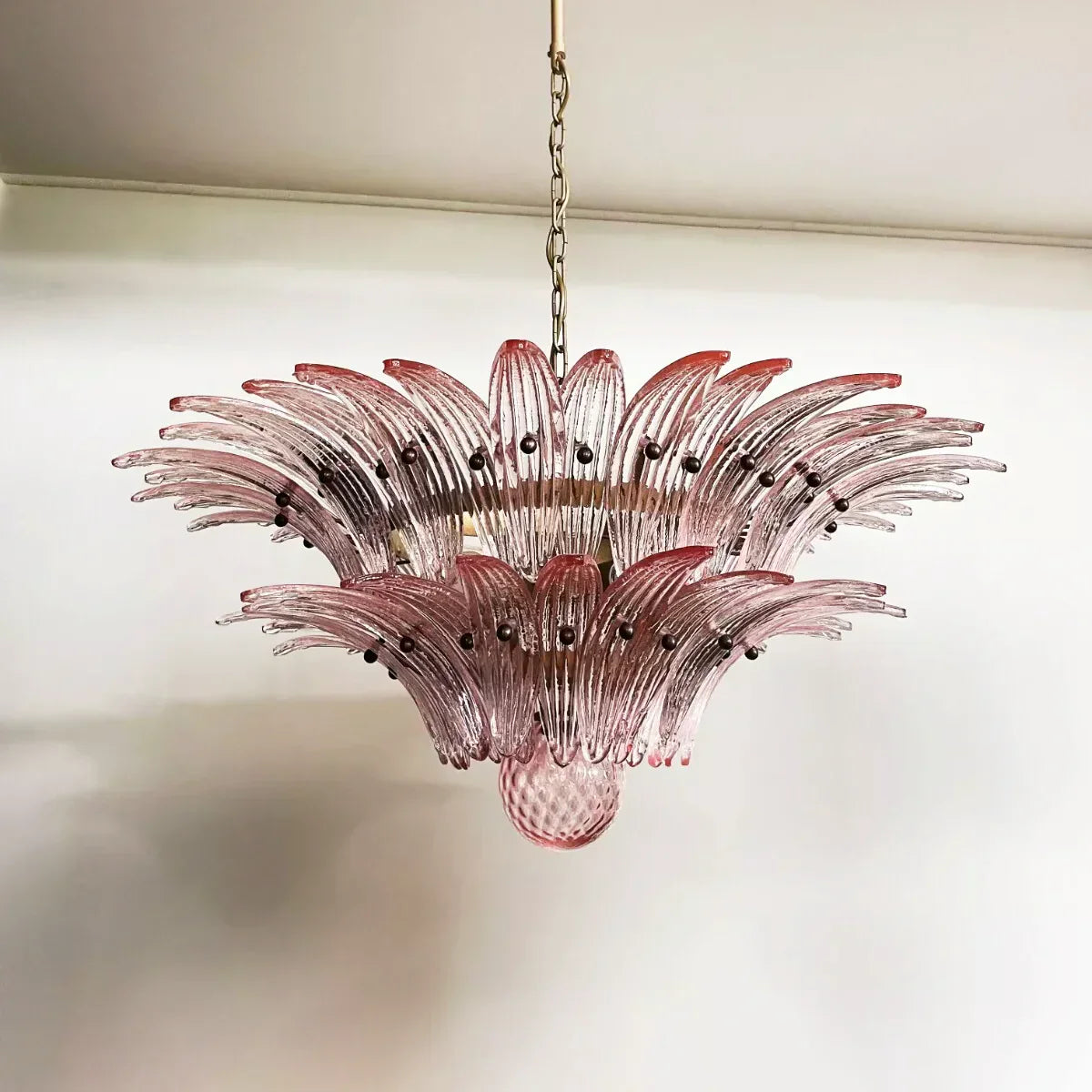 pink-murano-palmette-glass-chandelier-handmade-mouth-blown-pendant-light-for-dining-room