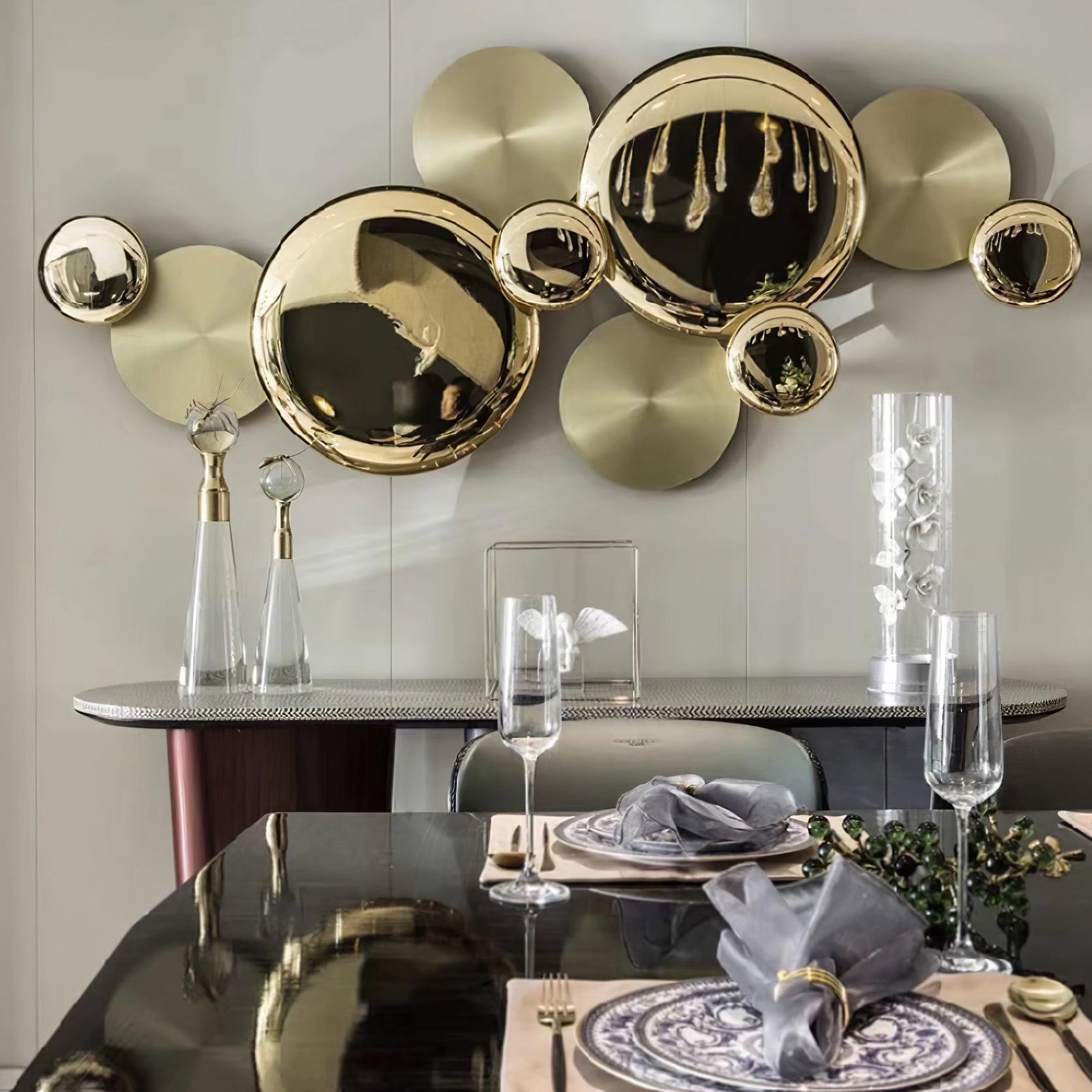Pisco Modern Copper Gold LED Wall Sconce Luxury Interior Light for Bedside and Living Room
