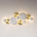Pisco Modern Copper Gold LED Wall Sconce Luxury Interior Light for Bedside and Living Room