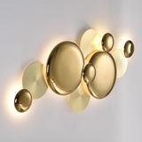 Pisco Modern Copper Gold LED Wall Sconce Luxury Interior Light for Bedside and Living Room