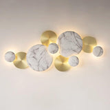 Pisco Modern Copper Gold LED Wall Sconce Luxury Interior Light for Bedside and Living Room