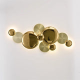 Pisco Modern Copper Gold LED Wall Sconce Luxury Interior Light for Bedside and Living Room
