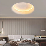 Plaster LED Embedded Moon Wall Light High CRI Anti Glare Recessed Gypsum Sconce