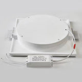 Plaster LED Embedded Moon Wall Light High CRI Anti Glare Recessed Gypsum Sconce