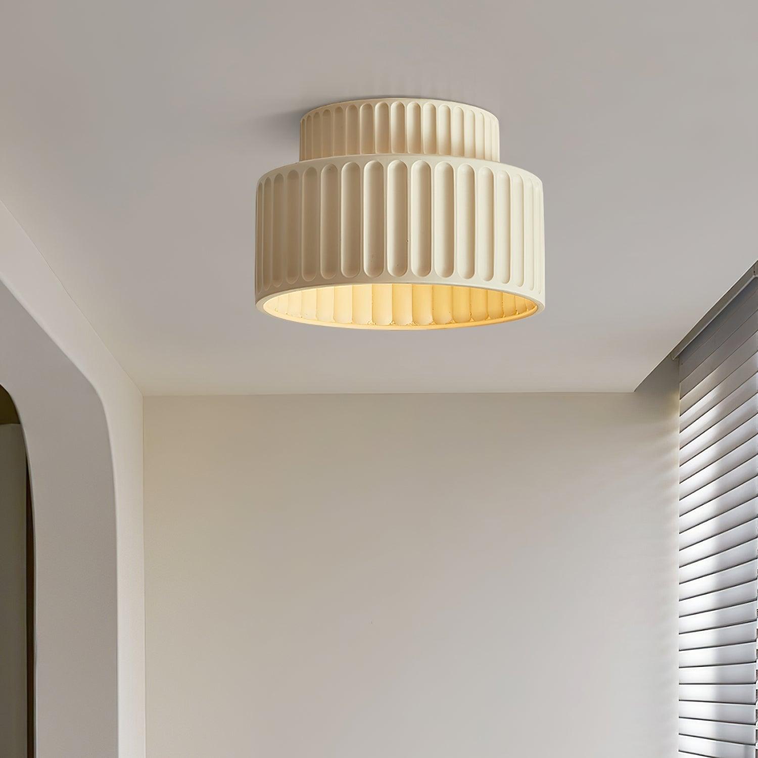pleated-resin-flush-mount-ceiling-light-modern-retro-led-lamp-for-bedroom-and-living-areas