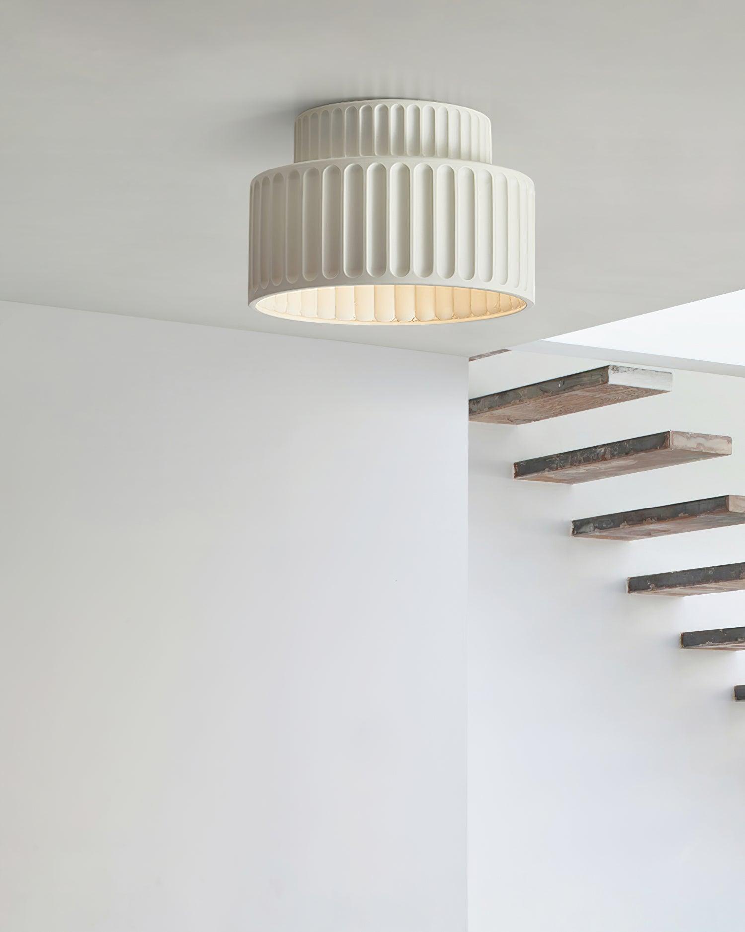 pleated-resin-flush-mount-ceiling-light-modern-retro-led-lamp-for-bedroom-and-living-areas