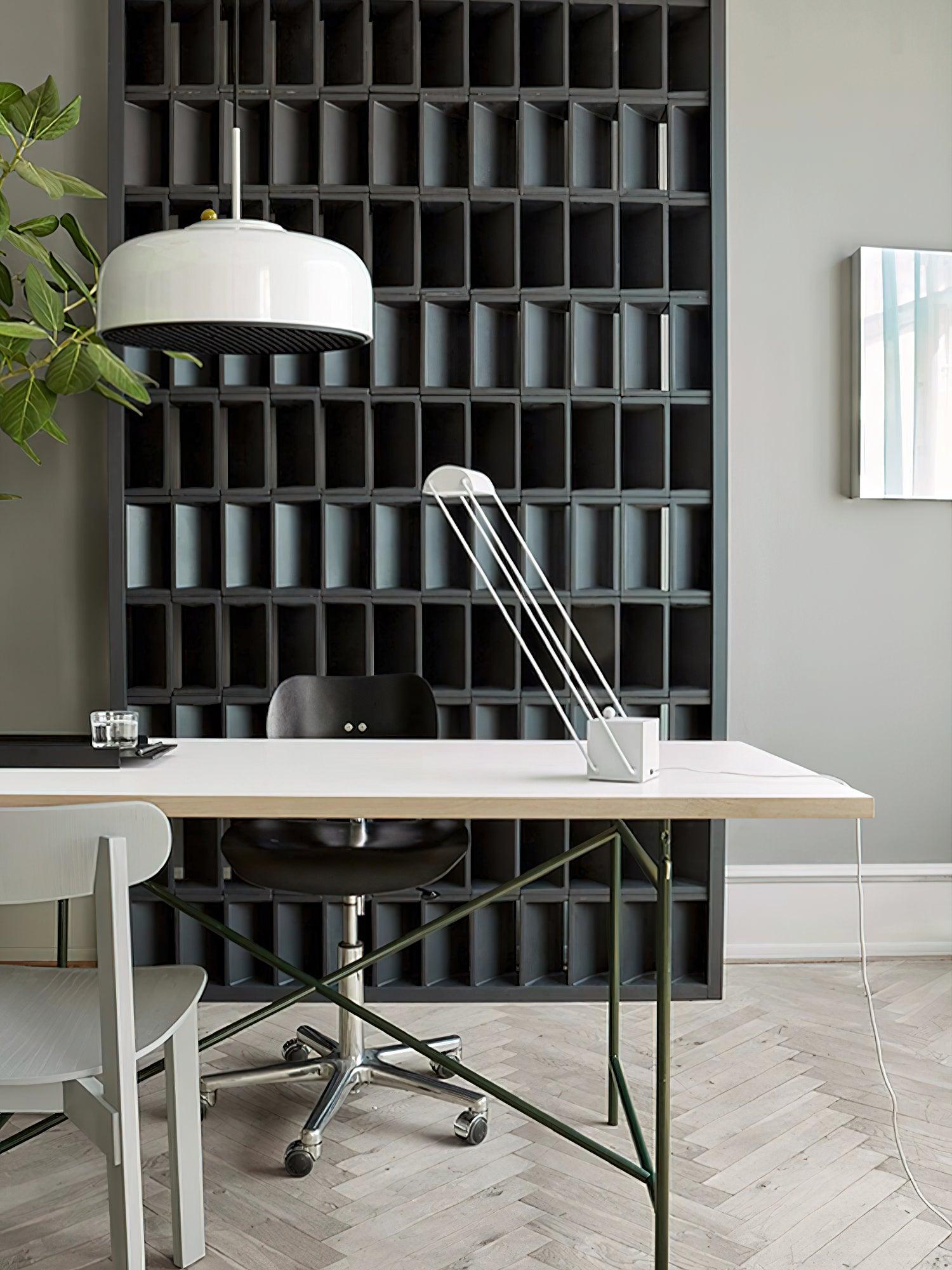 Podgy Modern Honeycomb Design Aluminum Pendant Light with Adjustable Cord