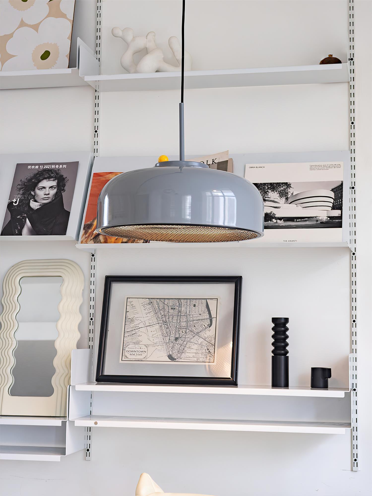 Podgy Modern Honeycomb Design Aluminum Pendant Light with Adjustable Cord