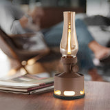 Portable Cordless LED Kerosene Lantern Table Lamp with Gravity Sensor Candlelight Effect