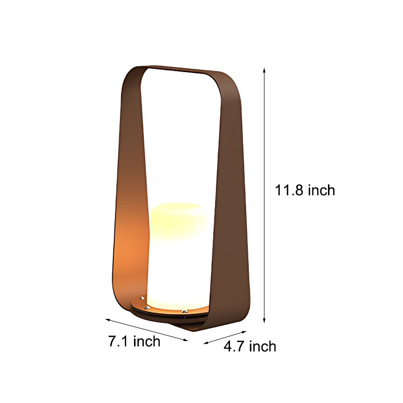Portable LED Outdoor Table Lamp USB Rechargeable IP65 Waterproof Lantern for Garden Patio