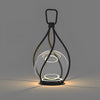 Portable Outdoor LED Lantern Waterproof Rechargeable Stainless Steel Night Light for Garden Camping