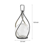 Portable Outdoor LED Lantern Waterproof Rechargeable Stainless Steel Night Light for Garden Camping