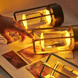 Portable Rechargeable LED Table Lamp Cordless Touch Dimming Lantern Night Light for Bedroom