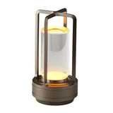 Portable Rechargeable LED Table Lamp Cordless Touch Dimming Lantern Night Light for Bedroom