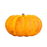 Portable Resin Pumpkin LED Outdoor Lantern with USB Charging and Leather Handle for Garden Decor