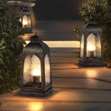 Portable Retro European Outdoor Floor Lamp Waterproof Metal Lawn Light for Garden Yard