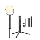 Portable RGB LED Camping Lantern USB Rechargeable Photography Fill Light with Sound Sync
