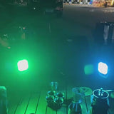 Portable RGB LED Camping Lantern USB Rechargeable Photography Fill Light with Sound Sync