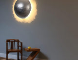 Postkrisi Style Fiberglass Wall Sconce Set of 2 Modern LED Interior Lighting Fixture