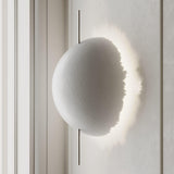 Postkrisi Style Fiberglass Wall Sconce Set of 2 Modern LED Interior Lighting Fixture