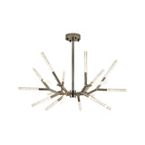 Postmodern Acrylic Branch LED Chandelier Minimalist Bubble Shade Ceiling Light for Living and Dining Rooms