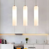 Postmodern Glass Bottle Pendant Light LED Hanging Lamp for Bedroom Living Room and Bar