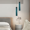 Postmodern Glass Bottle Pendant Light LED Hanging Lamp for Bedroom Living Room and Bar