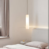 Postmodern Glass Bottle Pendant Light LED Hanging Lamp for Bedroom Living Room and Bar