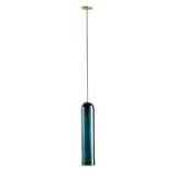 Postmodern Glass Bottle Pendant Light LED Hanging Lamp for Bedroom Living Room and Bar