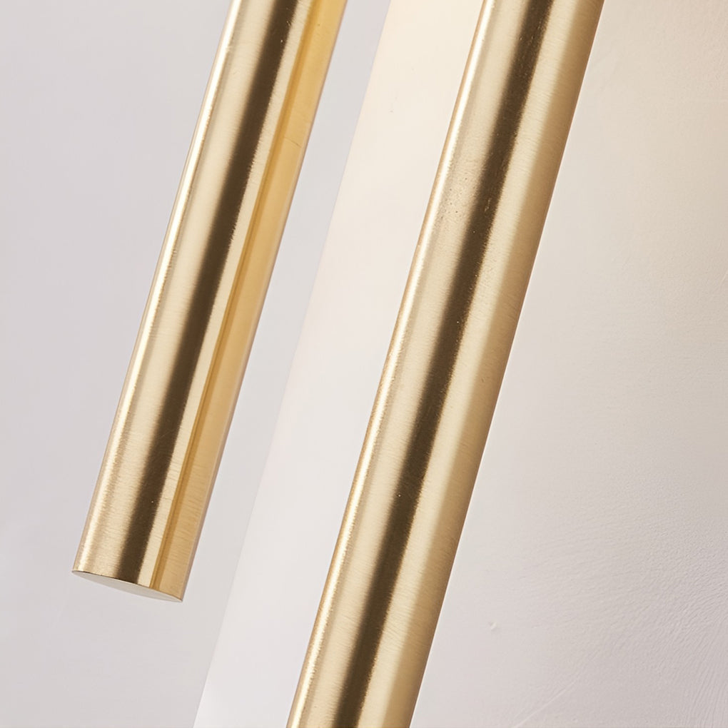 Postmodern LED Up and Down Wall Sconce Lighting for Bedroom and Living Room Gold and Black Finish