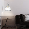 Postmodern Nordic Minimalist Glass Pendant Light Chandelier for Bedside and Bar Area