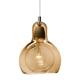 Postmodern Nordic Minimalist Glass Pendant Light Chandelier for Bedside and Bar Area