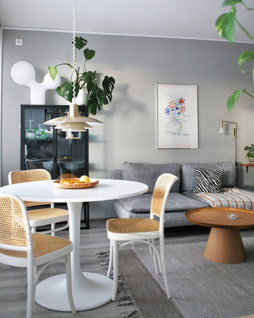 Poul Concentric Circle Aluminum Hanging Lamp Modern Ceiling Pendant for Living Room