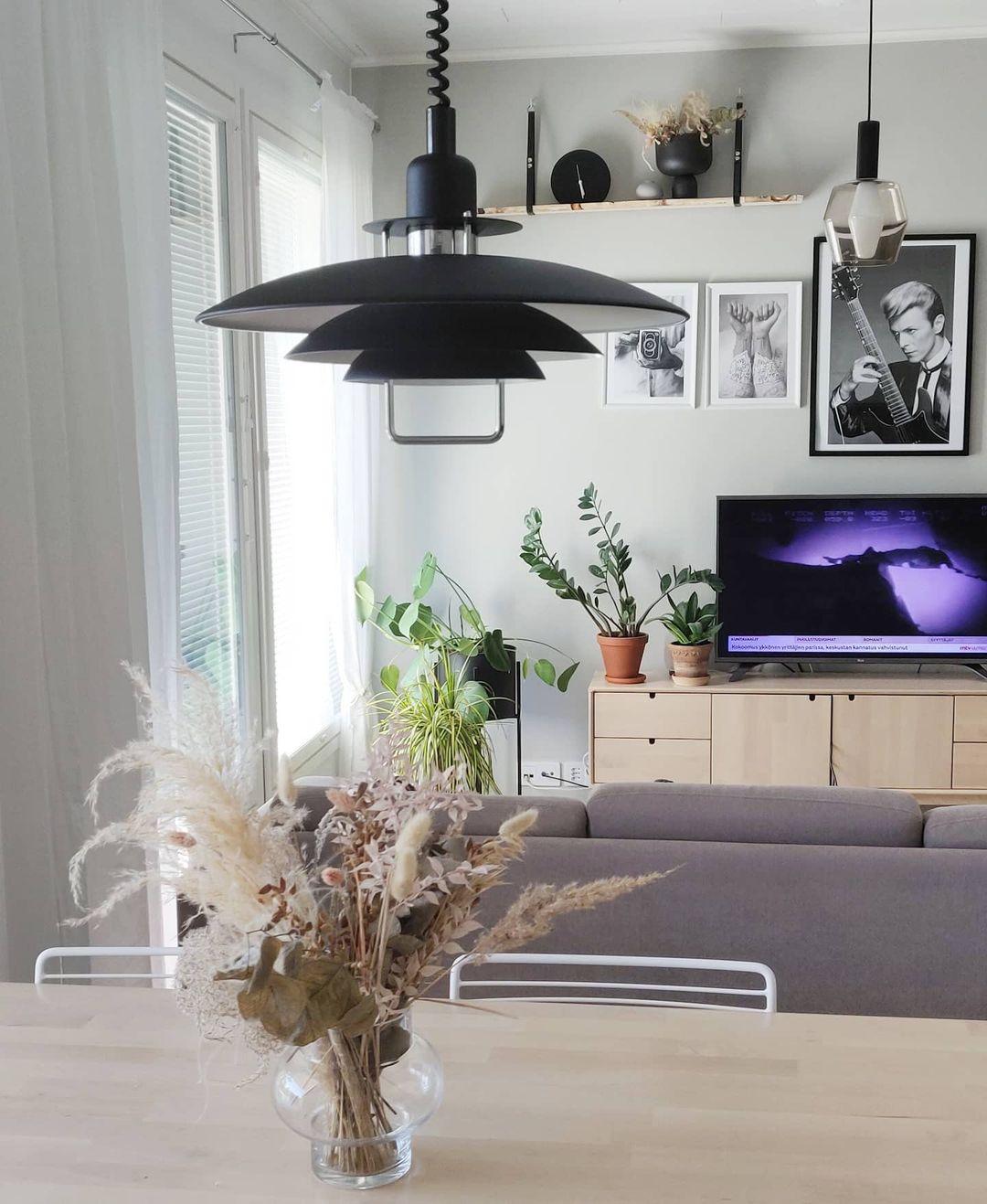 Poul Concentric Circle Aluminum Hanging Lamp Modern Ceiling Pendant for Living Room
