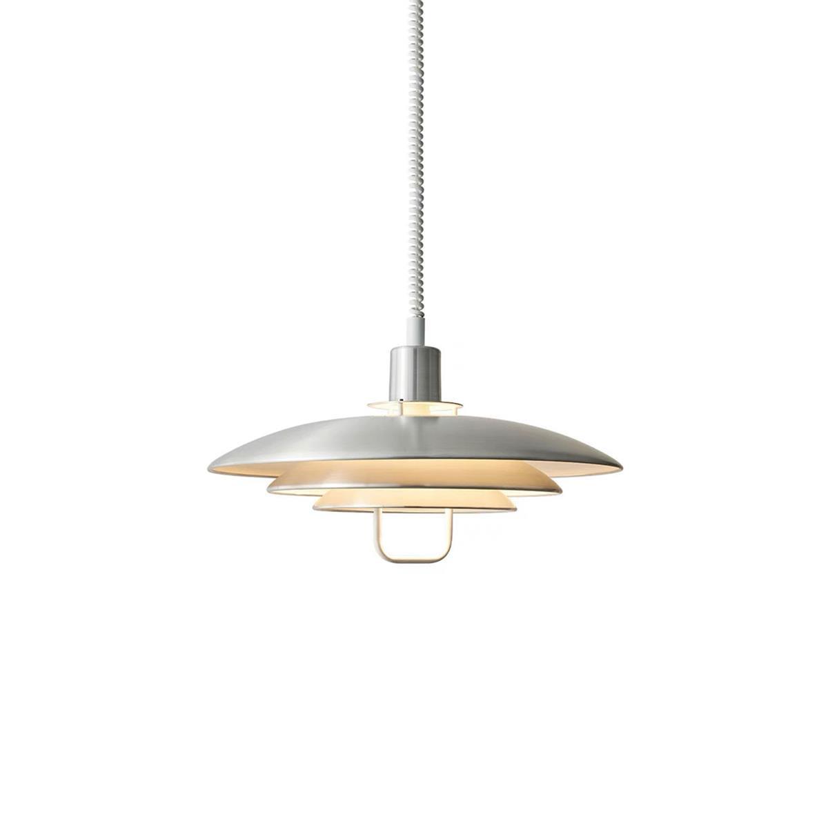 Poul Concentric Circle Aluminum Hanging Lamp Modern Ceiling Pendant for Living Room