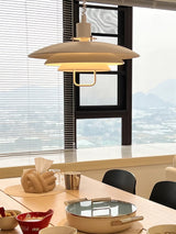 Poul Concentric Circle Aluminum Hanging Lamp Modern Ceiling Pendant for Living Room