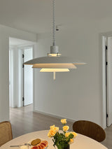 Poul Concentric Circle Aluminum Hanging Lamp Modern Ceiling Pendant for Living Room