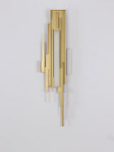 modern-brutalist-gold-metal-sculpted-wall-sconce-integrated-led-vertical-light-fixture