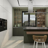 modern-linear-chandelier-with-clear-glass-globe-shades-for-geometric-dining-room-lighting