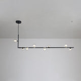 modern-linear-chandelier-with-clear-glass-globe-shades-for-geometric-dining-room-lighting